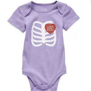 ⚡2/$15❤️🎃Baby skeleton bodysuit